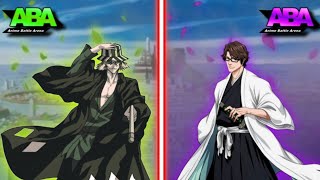 Aizen and Kisuke BEATING ranked in ABA ABAANIMEBATTLEARENAROBLOX [upl. by Anitsuga]