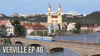 Starting the cute cozy Old Town of Verville Cities Skylines  Verville EP 46 [upl. by Malley]