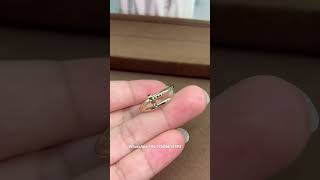 Custom Made Cartier Juste Un Clou Small Ring 18K Yellow Gold For Men And Women [upl. by Azila]