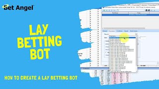 Lay betting on Betfair  Fully automated bot created on Bet Angel [upl. by Wrdna878]