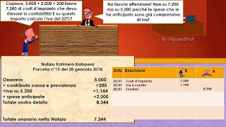 Economia aziendale Impariamo a comprendere la parcella del professionista e i costi dimpianto [upl. by Allyce]