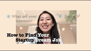 Finding Your Startup Job Part 1 How and Where to Find Great Startups [upl. by Borden]