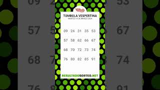 tombola vespertina 19032024  Montevideo Uruguay [upl. by Namhar]