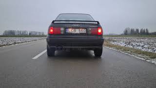 Audi 80 22 turbo 10vt launch [upl. by Halfdan]