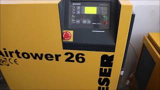 KAESER Airtower 26 Screw Compressor [upl. by Cataldo]