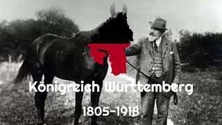 Königreich Württemberg  Deutsches Kaiserreich  Instrumental [upl. by Einnek]