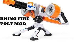 NERF RhinoFire wUltraFire Batteries Volt Mod [upl. by Acina]