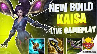 New Single Target Damage Kaisa Build Is STRONG  Wild Rift HellsDevil Plus Gameplay [upl. by Nowyt746]