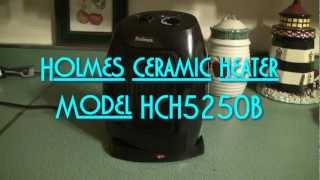 Holmes Ceramic Oscillating Portable Heater Review  Model HCH5250B HCH520TG [upl. by Hollinger213]