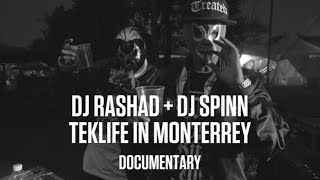 DJ Rashad  DJ Spinn Teklife in Monterrey Documentary [upl. by Tierell625]