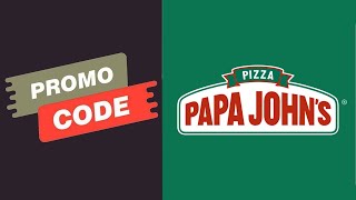 Papa Johns Promo Code  Coupon Papa Johns [upl. by Rozalin]