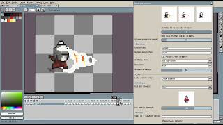 How to create attack animations for pixel art characters [upl. by Ydnim]