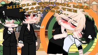 Past Deku  bullies react to Bakudeku  Gacha Ultra  BakuDeku  Check desc for details  🧡💚 [upl. by Aynahs]