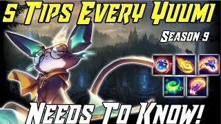 5 Tips Every Yuumi Needs To Know League of Legends Yuumi Guide Yumi [upl. by Ffirahs881]