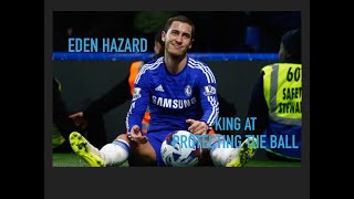 Eden Hazard  Genius at Protecting the Ball [upl. by Chandal]