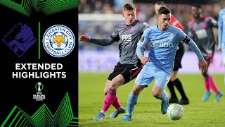 Randers vs Leicester City Extended Highlights  UECL  Playoffs 2nd Leg  CBS Sports Golazo [upl. by Navlys]