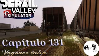 Derail Valley  Capítulo 131 Vagones tolva Castellano Español [upl. by Holtz]