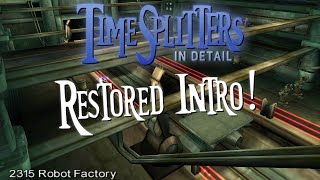 TimeSplitters 2 Restoring Robot Factorys Missing Intro Cutscene [upl. by Caravette]