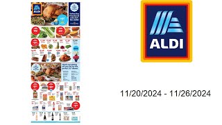 ALDI Weekly Ad US  11202024  11282024 [upl. by Rohclem525]