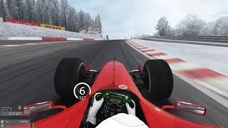 Assetto Corsa Ferrari F2004 at Spa  1393 setup [upl. by Crocker]