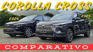 Corolla Cross XRE 2025 o que mudou na versão mais vendida Jantou Compass Longitude 2025 no preço [upl. by Nahshunn286]