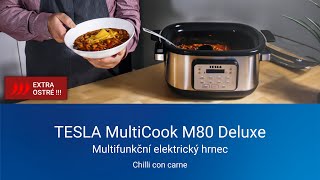 Chilli con carne  TESLA MultiCook M80 Deluxe  multifunkční elektrický hrnec [upl. by Suraved]