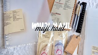 MUJI HAULRowiebrownie INDO [upl. by Eirallam]