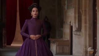 Medalion Rahimi in a purple hoopskirted gown  Still Star Crossed S1E4 2017 [upl. by Ahcsim120]