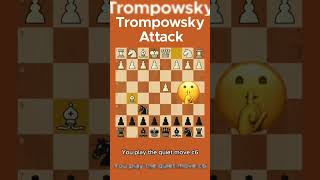 Checkmate just in 4 moves  Trompowsky attacks  chess youtubeshorts subscribe chessgame [upl. by Adelheid]