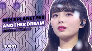 Girls Planet 999 걸스플래닛999 Another Dream  Line Distribution Color Coded [upl. by Nabatse]