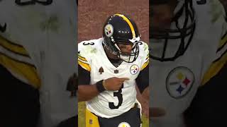 hyped to say the least 😭 russellwilson pittsburgh steelers nfl [upl. by Alleroif]