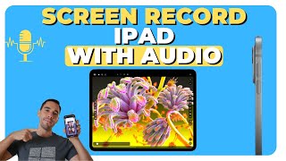 How To Record iPad Screen with AUDIO 2024 [upl. by Enomed311]