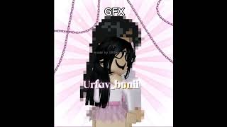 Urfavbunii roblox slayed capcut gfx gfxroblox [upl. by Corabella]