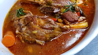 Juicy and Fall off Bone Instant Pot Lamb Shank Recipe Easy Recipe [upl. by Marion]