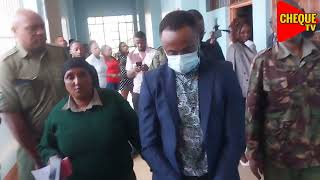 DRAMA AS JOWIE IRUNGU LEAVES MILIMANI LAW COURT UNDER TIGHT SECURITY [upl. by Packston97]