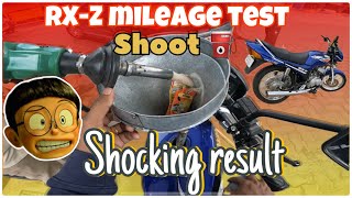 RXZ Mileage test Kannada  🤯 shocking result  petrol consumption test for 2stroke yamaha  asnvlogs [upl. by Elocen418]