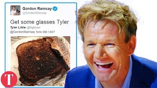 10 Times Gordon Ramsay Was SAVAGE In Mean Tweets Hilarious [upl. by Anedal946]