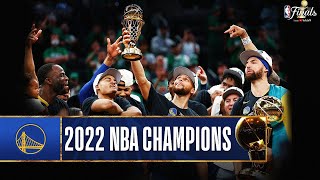 Golden State Warriors 202122 NBA Championship Celebration 🏆 [upl. by Adnawak]