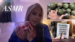 ASMR Shop With Me ASMR At The Grocery Store amp Grocery Haul In A NY Accent CLICKY Whisper [upl. by Neerhtak]