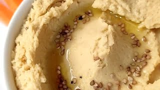 HUMMUS de GARBANZOS receta tradicional [upl. by Lhary714]