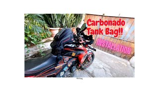 Carbonado Tank Bag Installation [upl. by Jak]