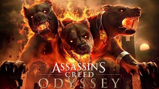 Assassins Creed Odyssey THE FATE OF ATLANTIS  Cerberus Boss Fight Nightmare difficulty [upl. by Felisha]