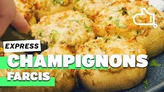 Une recette de champignons farcis irrésistible [upl. by Geithner626]