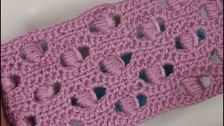 Beautiful and Easy Baby Blanket Crochet Pattern Tutorial  Love Crocheting [upl. by Aliwt]