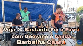 Bastante forró com Geovane e banda no parque da cidade de Barbalha Ceará [upl. by Fulbert]