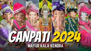 2024 New And Most Beautiful Ganesha Idols At Mayur Kala Kendra  2024 Ganpati Murti In Mumbai [upl. by Costello]