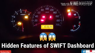 Swift Dashboard Cluster Meter Hidden Features  Hidden Features of Ertiga Swift  Abhinia Vlogs [upl. by Irat]