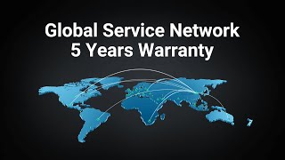 AORE Global service network with 5year warranty [upl. by Kcoj]