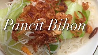 Quick and Easy Pancit Bihon Recipe  Aloja’s Diary [upl. by Delila]