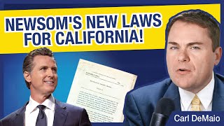 Newsoms New Laws for California [upl. by Nuarb]